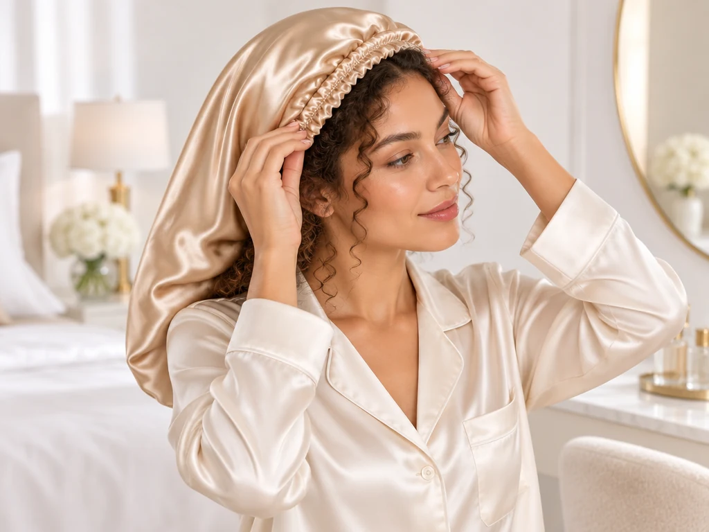 Recoge Tus Rizos Suavemente Antes de Dormir